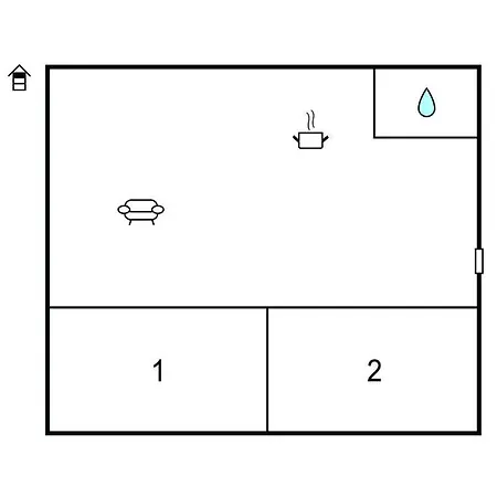 公寓 Stunning In With House Sea View *